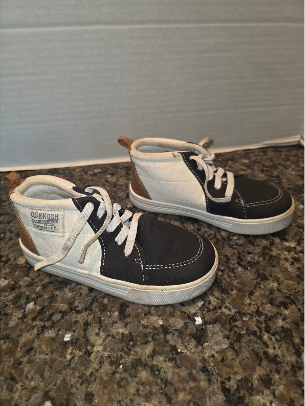 OshKosh B'gosh Samuel High-Top Sneakers Kids Lace Up Casual - 10